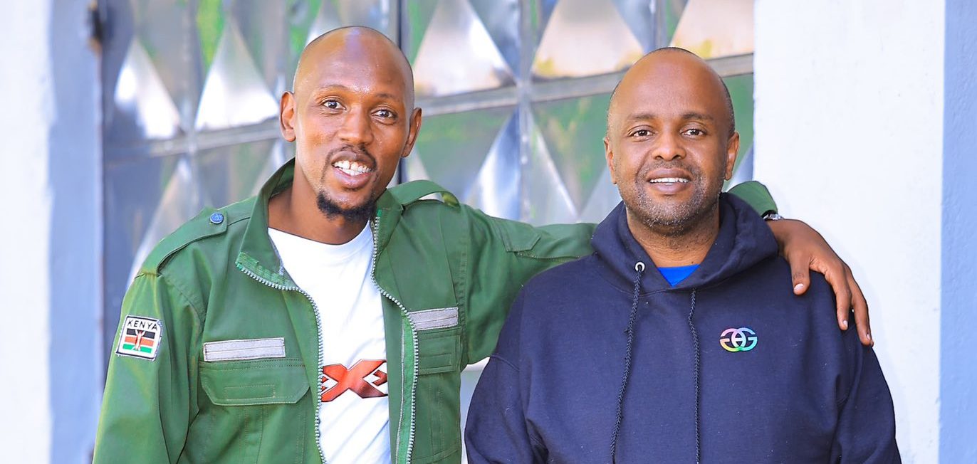 Mosiria shares unbelievable transformative photos of man he met in Kahawa Sukari