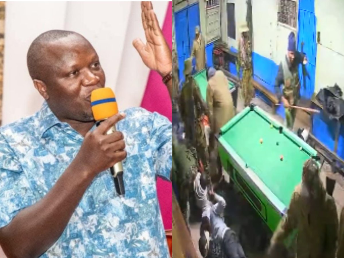 Willis Otieno pressures Nandi Hills OCS to produce names of officers in viral CCTV assault video