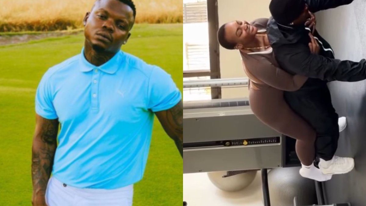 My daily inspiration: Harmonize gushes over lover Kajala as they workout