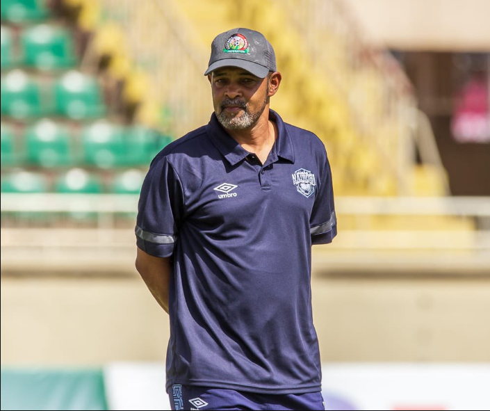 Nairobi United's Technical Director Salim Ali at Nyayo Stadium on Sunday, January 25, 2026. PHOTO/@nairobiunitedfc/X