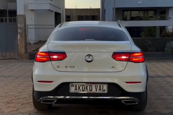 Lifestyle Influencer Akoko Val buys brand new Mercedes GLC 220d