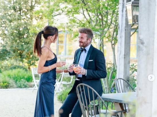 David Beckham and Victoria Beckham on December 31, 2025. PHOTO/https://www.instagram.com/davidbeckham/