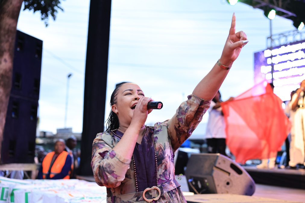 Social media personality Wanja Nyarari during a past event. PHOTO/ https://www.facebook.com/muthee.prince
