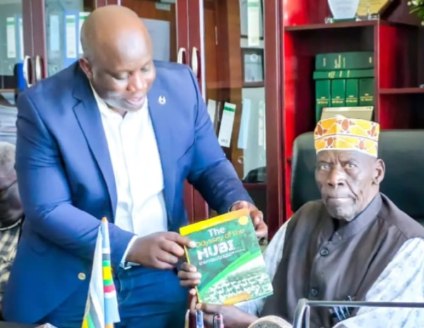 Cassypool flies to Uganda to congratulate 86-year-old MP for being re-elected