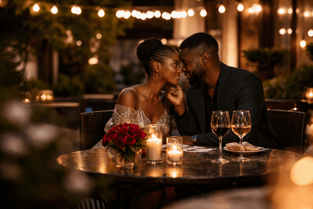 AI-generated image of a couple having a dinner. PHOTO/ChatGPT/David Nthua