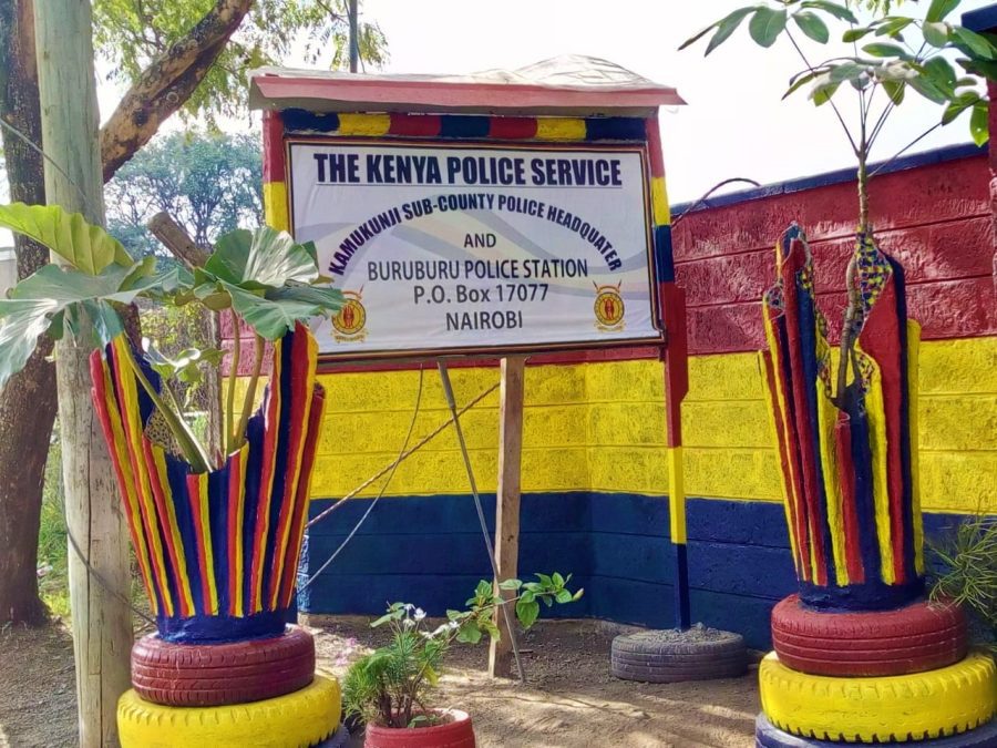 Kamukunji Police Station in Nairobi. PHOTO/@NPSOfficial_KE/X