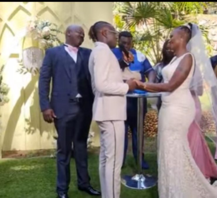 Esther Musila with her husband Guardian Angel.