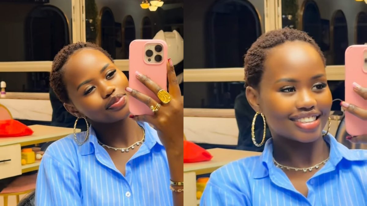 Marya Okoth shaves her hair for a fresh start