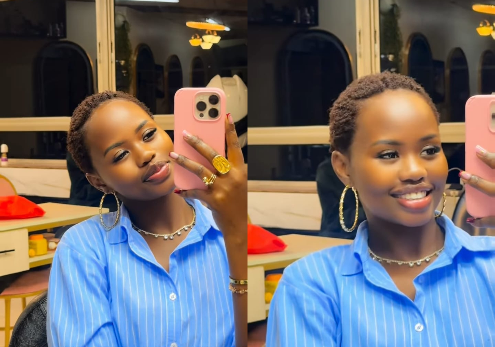 Marya Okoth shaves her hair for a fresh start