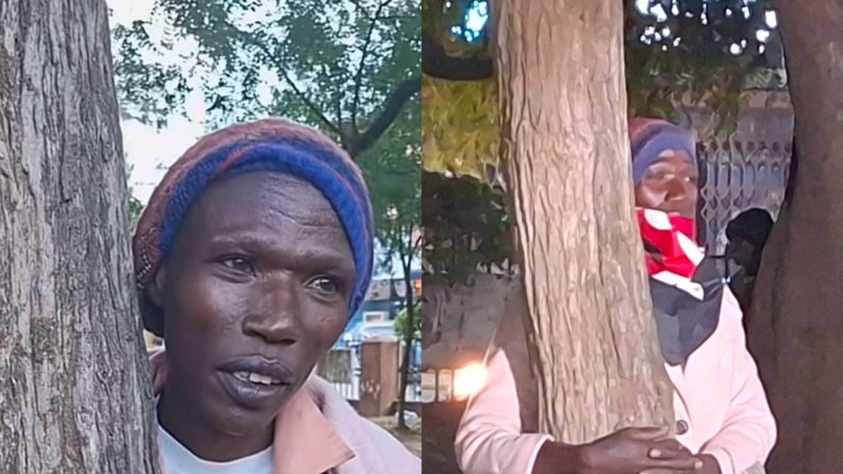 Tree-hugging challenge reaches Nanyuki as man launches elusive 72-hour feat