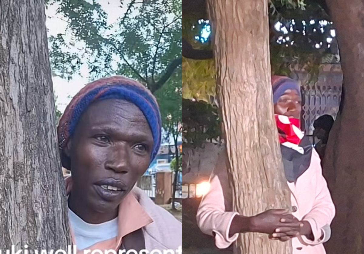 Tree-hugging challenge reaches Nanyuki as man launches elusive 72-hour feat