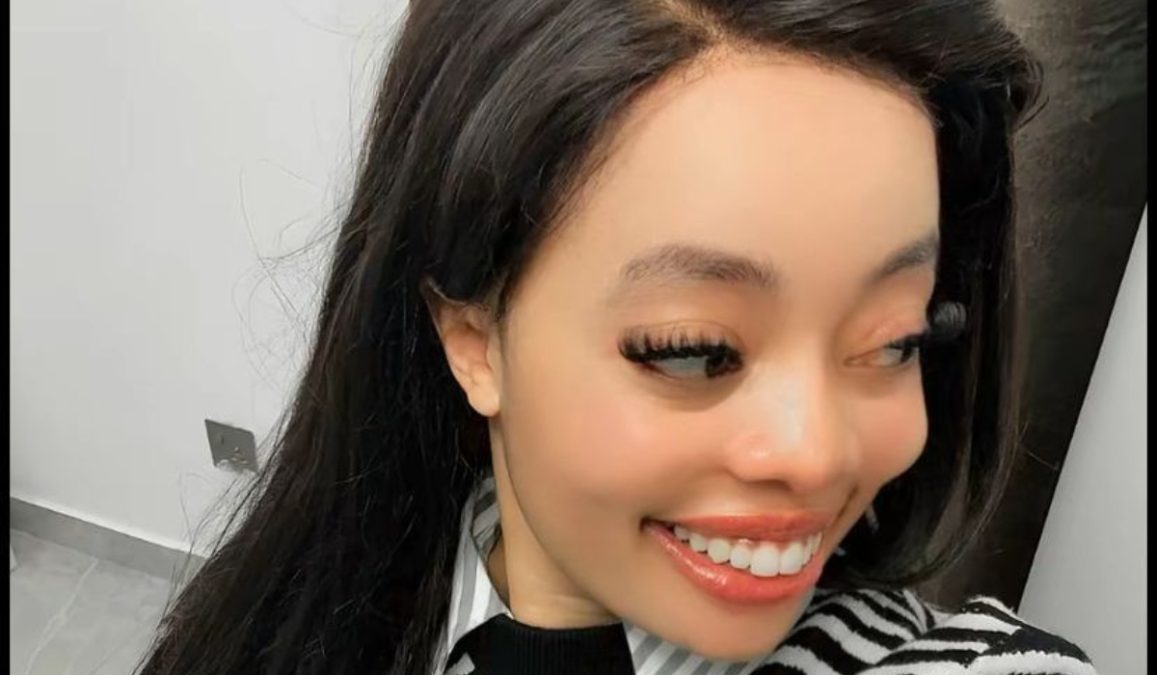 Internet sensation Gloria Ntazola during a past event. PHOTO/@ntazola_gloria/Instagram