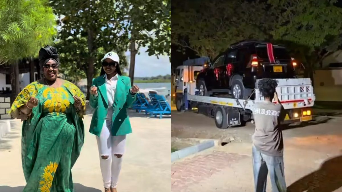 Zuchu celebrates major milestone after surprising her mother with her dream car