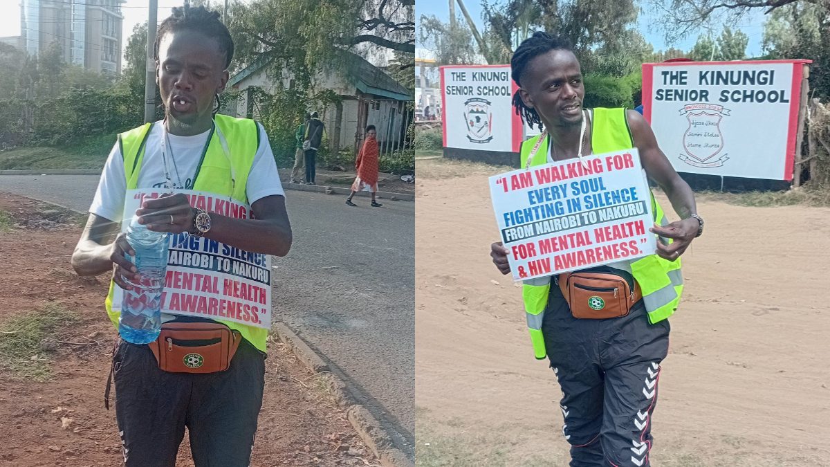 Anthony Wanjiku: HIV warrior completes elusive 3-day Nairobi to Nakuru walking challenge