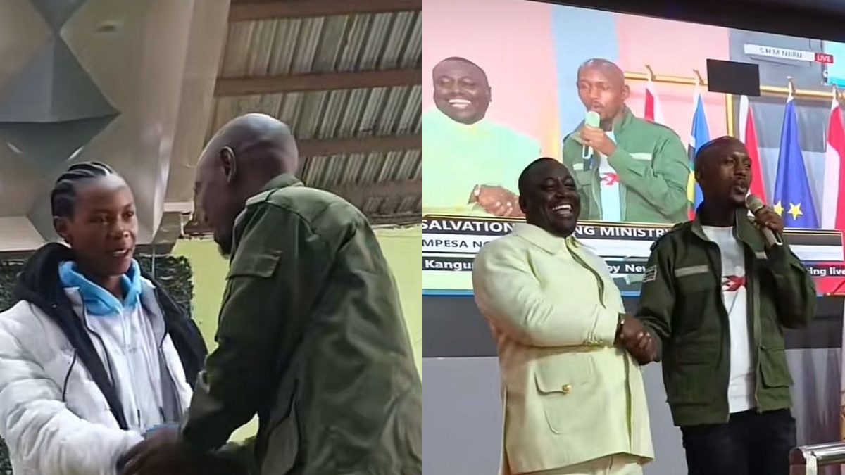 Jude Magambo, Mosiria and other public figures who attended Kanyari’s church on Sunday