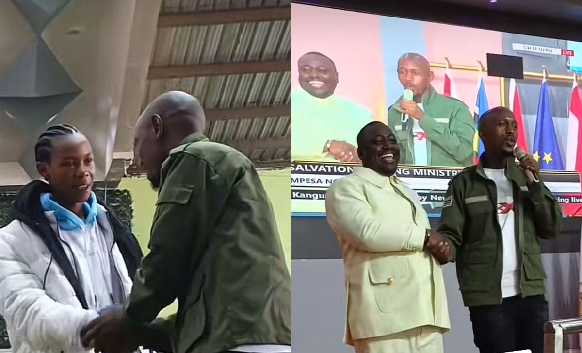 Jude Magambo, Mosiria and other public figures who attended Kanyari’s church on Sunday