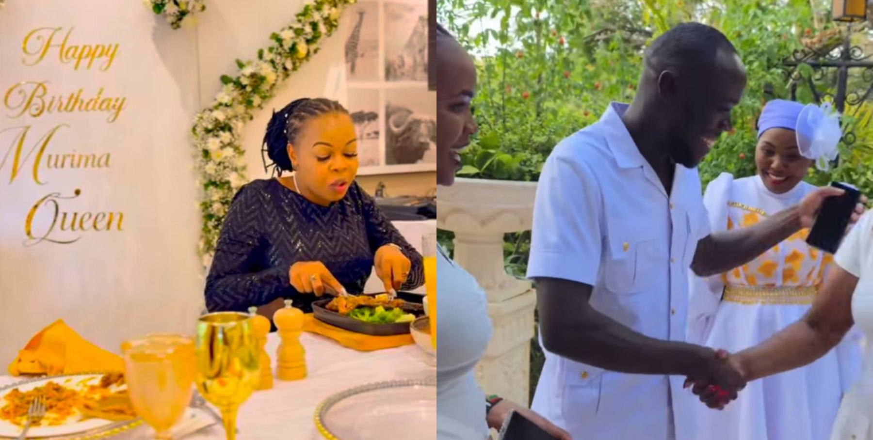 Kikuyu celebrities dress to impress as Baby Top hosts lavish all-white birthday party