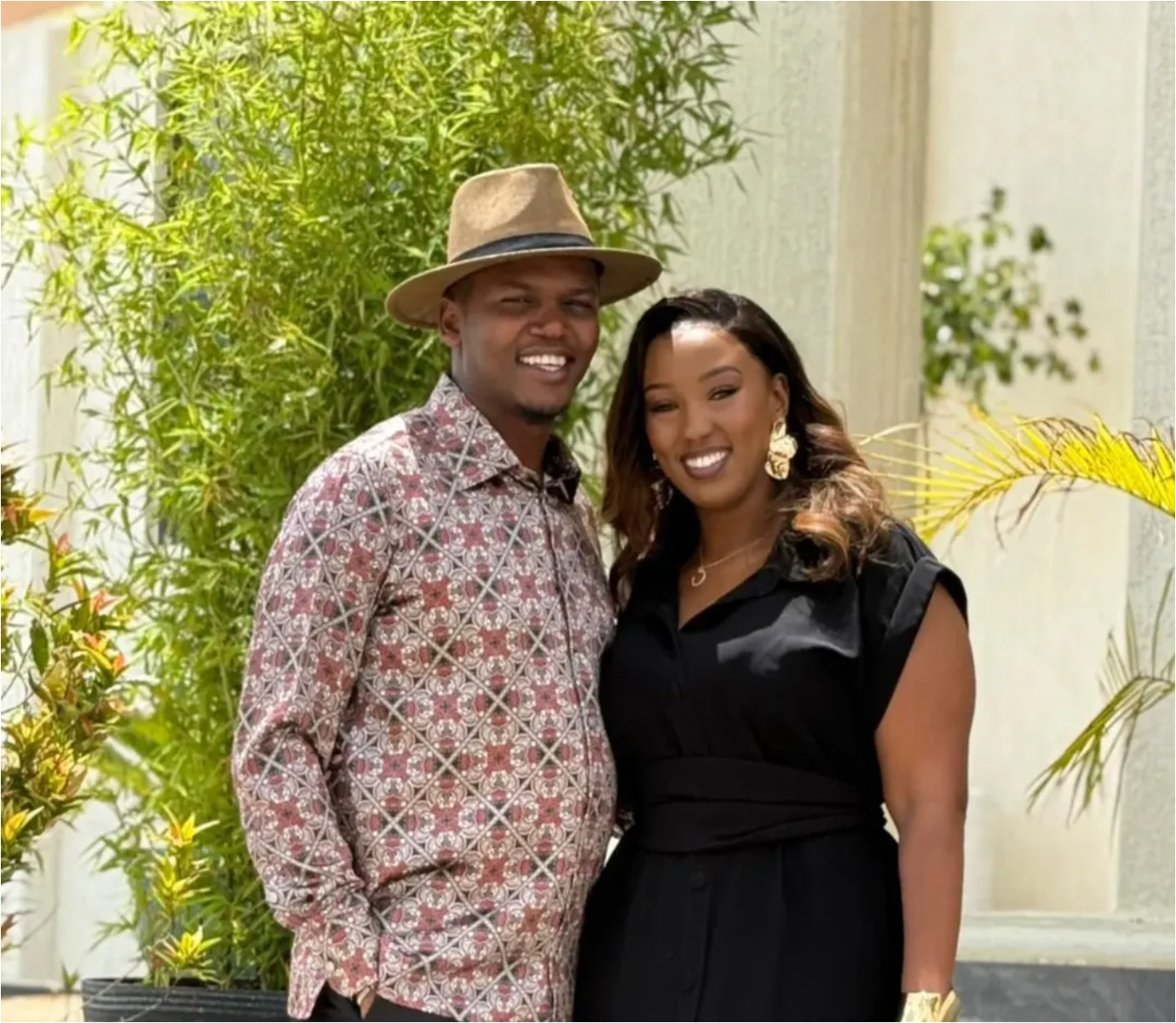 Life is sweeter: Allan Chesang showers wife Chanelle Kittony with love