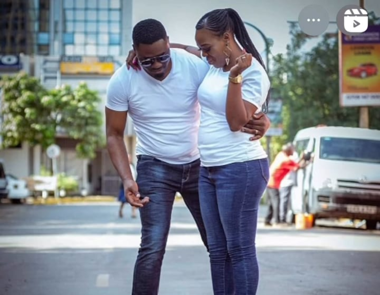 Gospel artiste Ruth Matete with her late husband. PHOTO/@pstruthmatete/Instagram