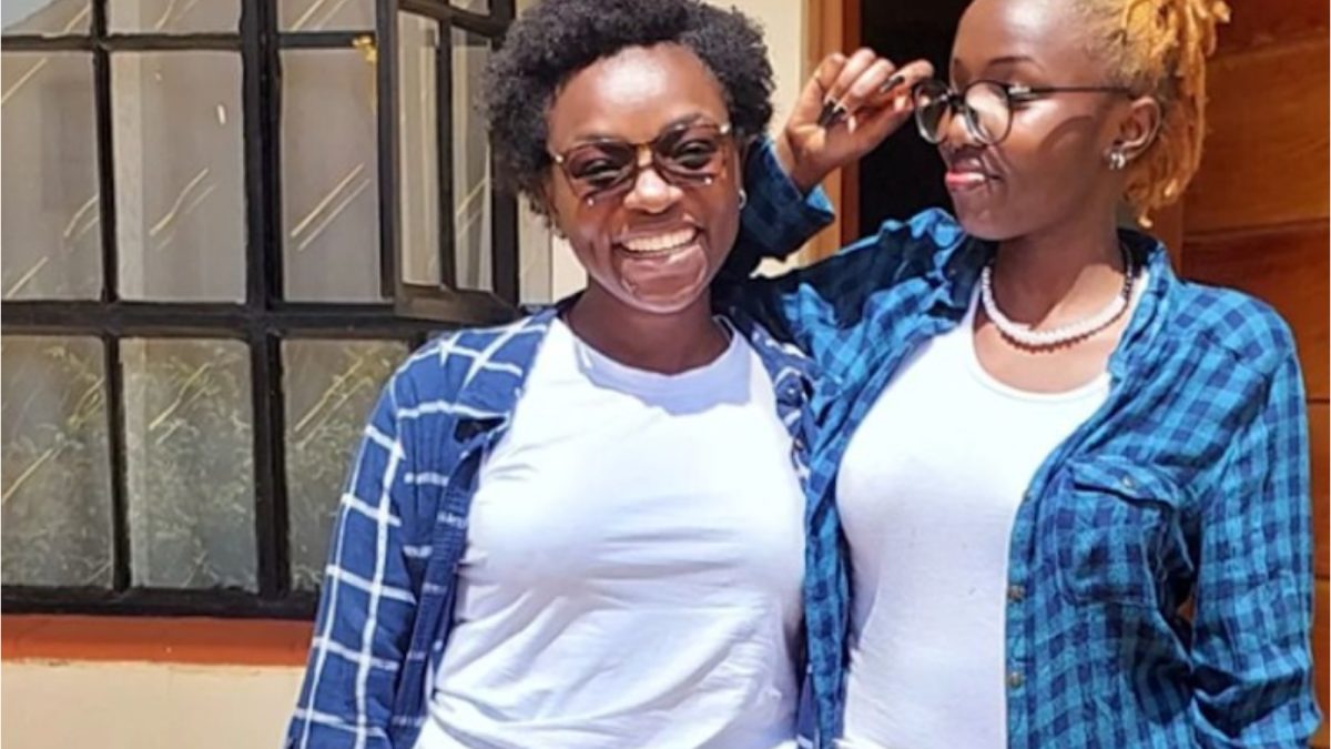 Actress Gloria Moraa and her late daughter Marie Achieng' Blac. PHOTO/https://www.facebook.com/gloria.a.moraa