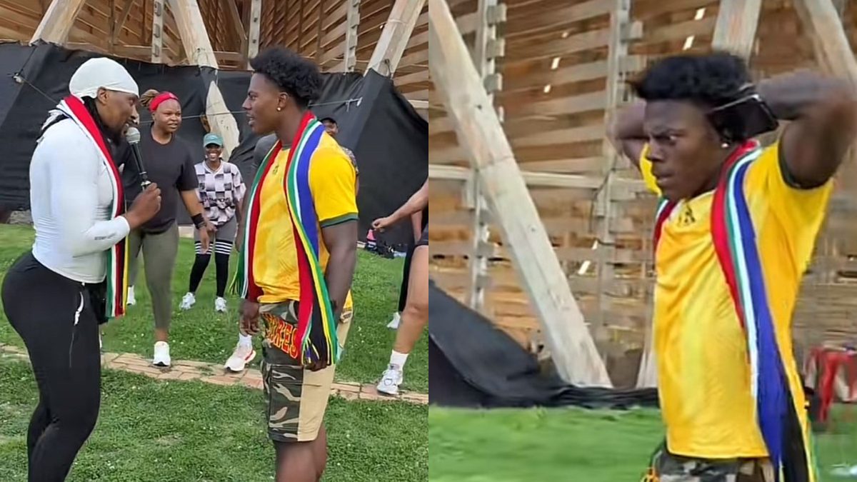 iShowSpeed stunned as he joins King of Squats’ high-energy South African workout