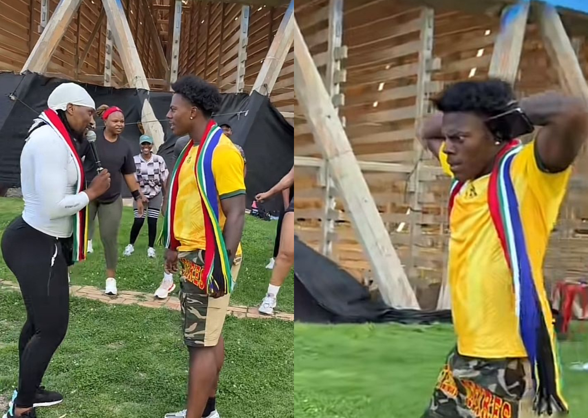 iShowSpeed stunned as he joins King of Squats’ high-energy South African workout