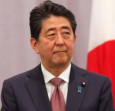 Former and the late Japan PM  Shinzo Abe. PHOTO/@asADRxquisites/X