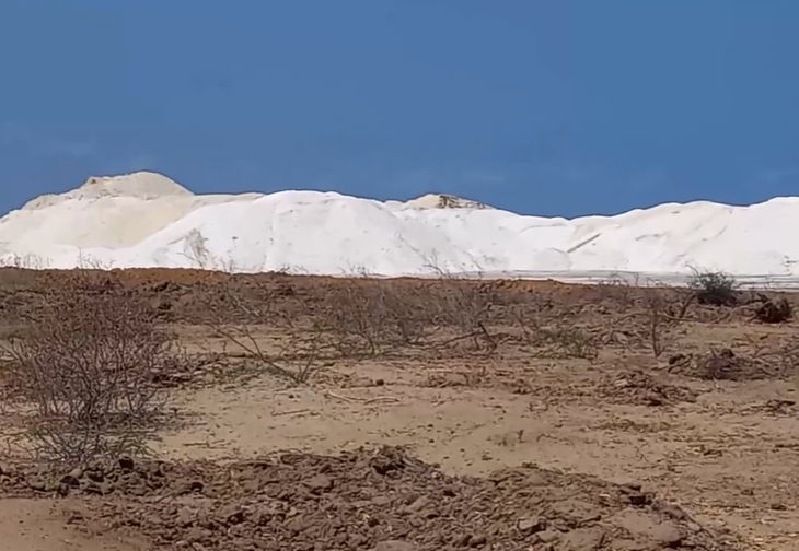 A salt field in Kanagoni Malindi. Image used for illustration purposes. PHOTO/Screengrab by K24 Digital from video posted by K24 TV