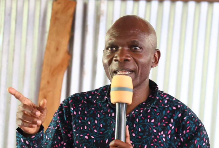 Lugari Member of Parliament (MP) Nabii Nabwera