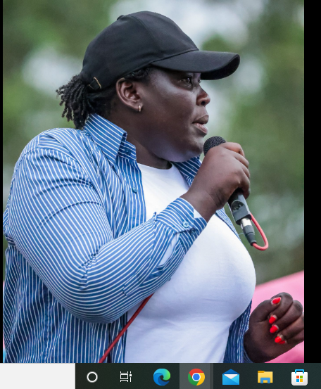 Gor Mahia Vice President Sally Bolo. PHOTO/https://www.facebook.com/TreshSally