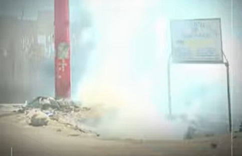 Teargas fired as police and residents clash over demolitions in Mukuru Kwa Njenga