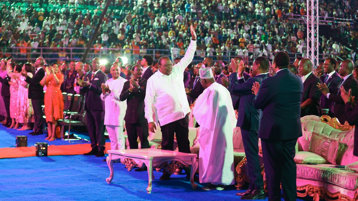 Kenyan wins prestigious award during event graced by Uhuru in Nigeria