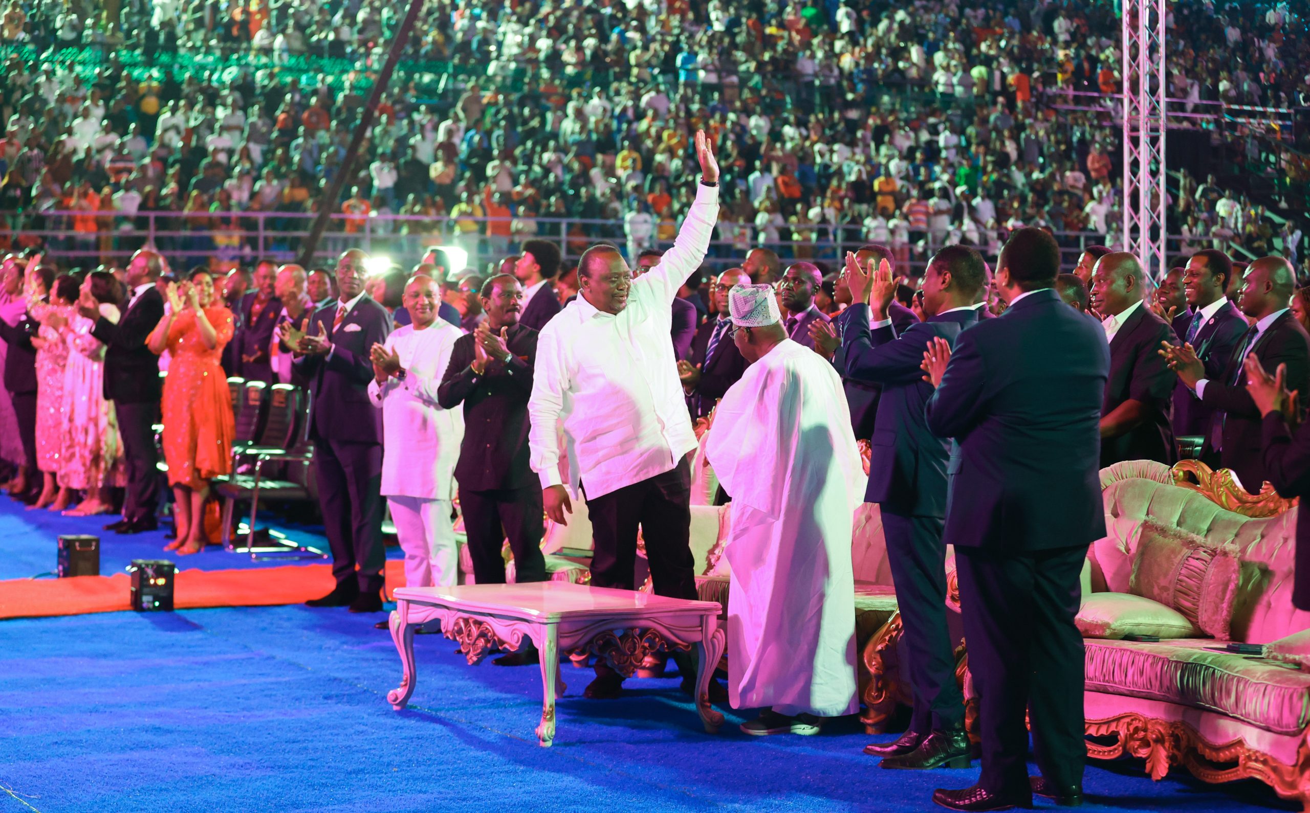 Kenyan wins prestigious award during event graced by Uhuru in Nigeria