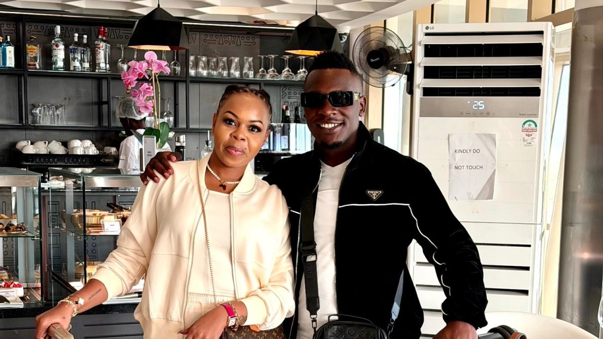 Waithaka Wa Jane gushes over Baby Top as they start birthday getaway in Rwanda