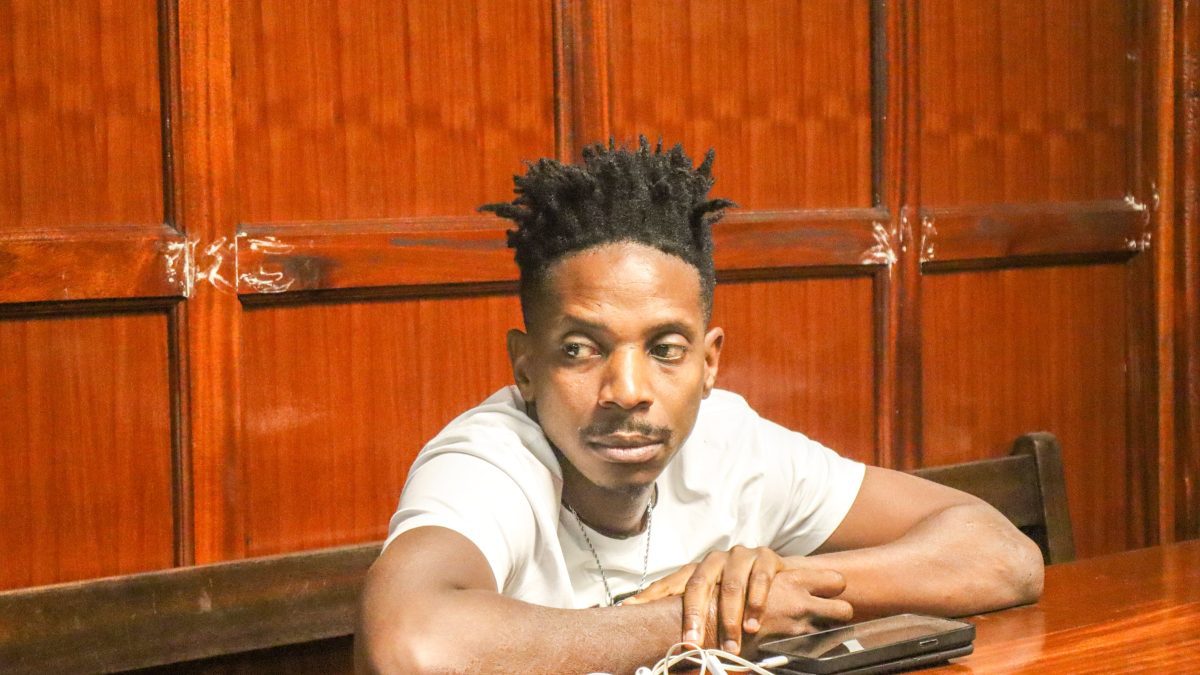 Court told Eric Omondi whipped Mama Mboga vendors during protests