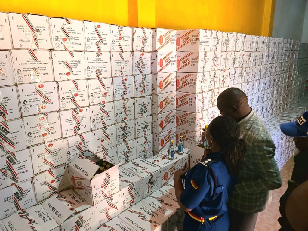 Police seize fake alcohol worth Ksh5M in Eldoret