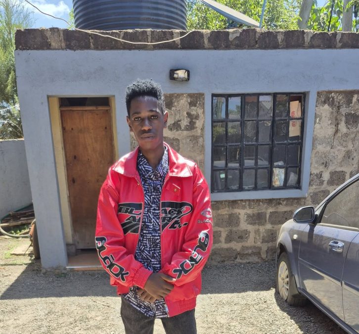 Kaluma Boy posing for a photo during a recent event. PHOTO/https://web.facebook.com/profile.php?id=100077096628748