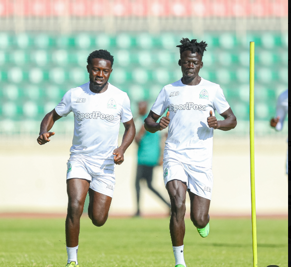 Gor Mahia players in training on Tuesday, January 27, 2026. PHOTO/@OfficialGMGC/X