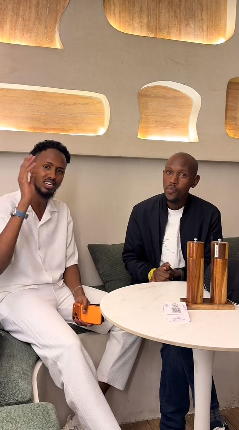 Mosiria sends message to Nairobi scammers after hanging out with forex trader Manka FX