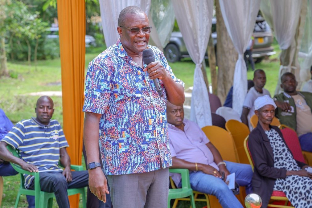 Owalo speaks during a past event. PHOTO/https://www.facebook.com/eliud.owalo.3
