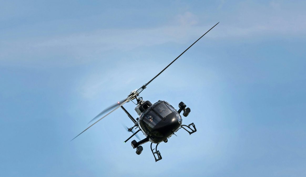 Helicopter on air. PHOTO/Pexels