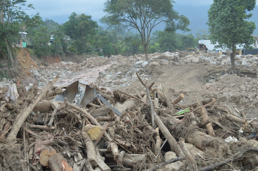 Landslide aftermath. PHOTO/Pexels