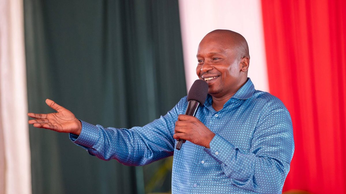Deputy President Kithure Kindiki. PHOTO/ https://www.facebook.com/KithureKindiki