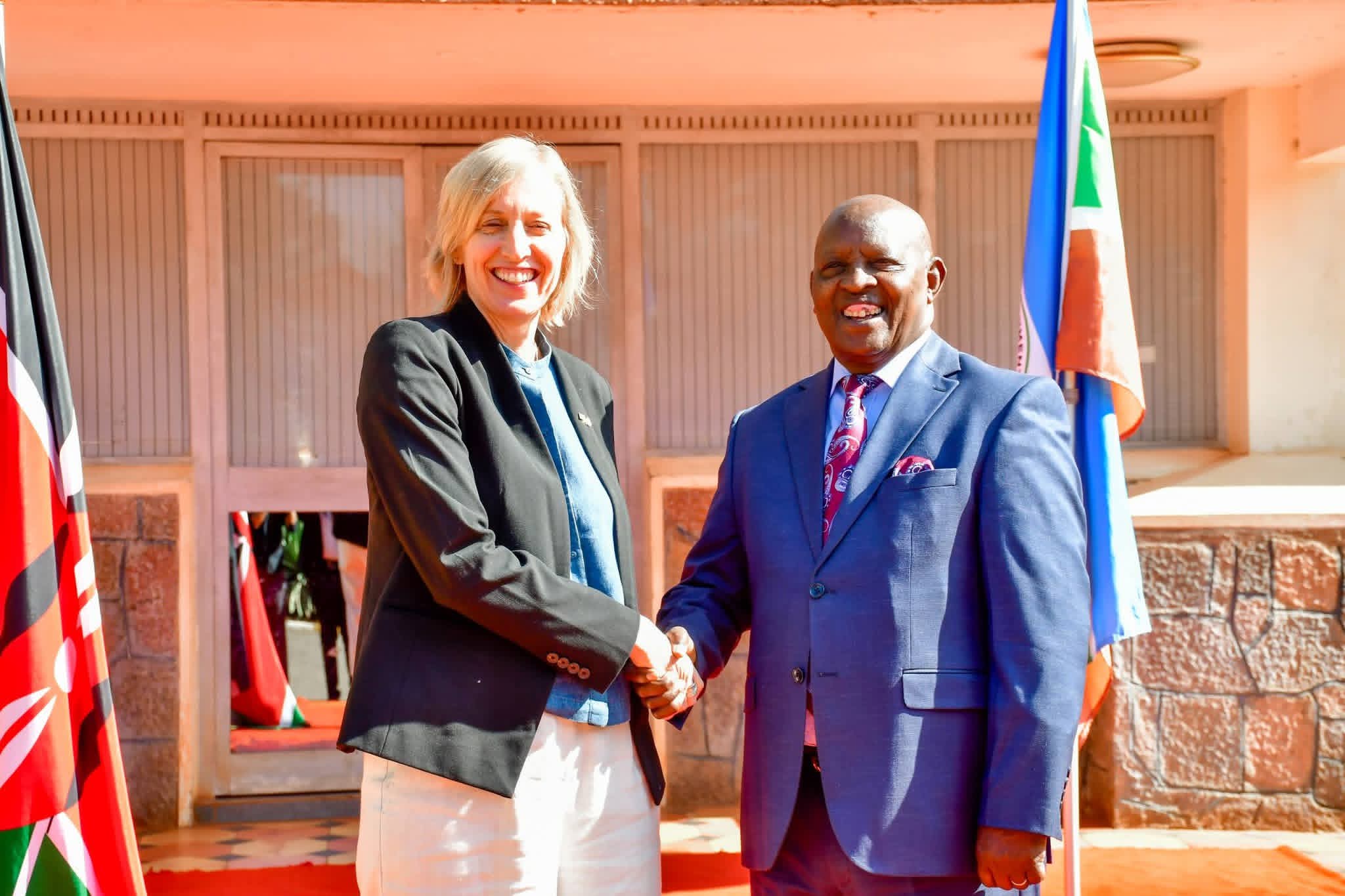 US envoy to Kenya addresses residents in Kikuyu during visit to Nyeri & Murang’a