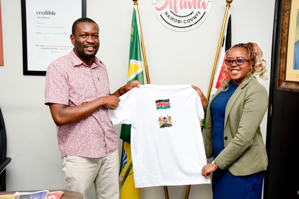 Edwin Sifuna hosting a section of his supporters. PHOTO/ @edwinsifuna