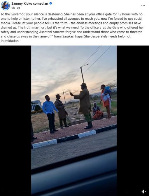 A screenshot image of Sammy Kioko’s post on Facebook on February 5, 2026. PHOTO/ https://www.facebook.com/sammykioko22
