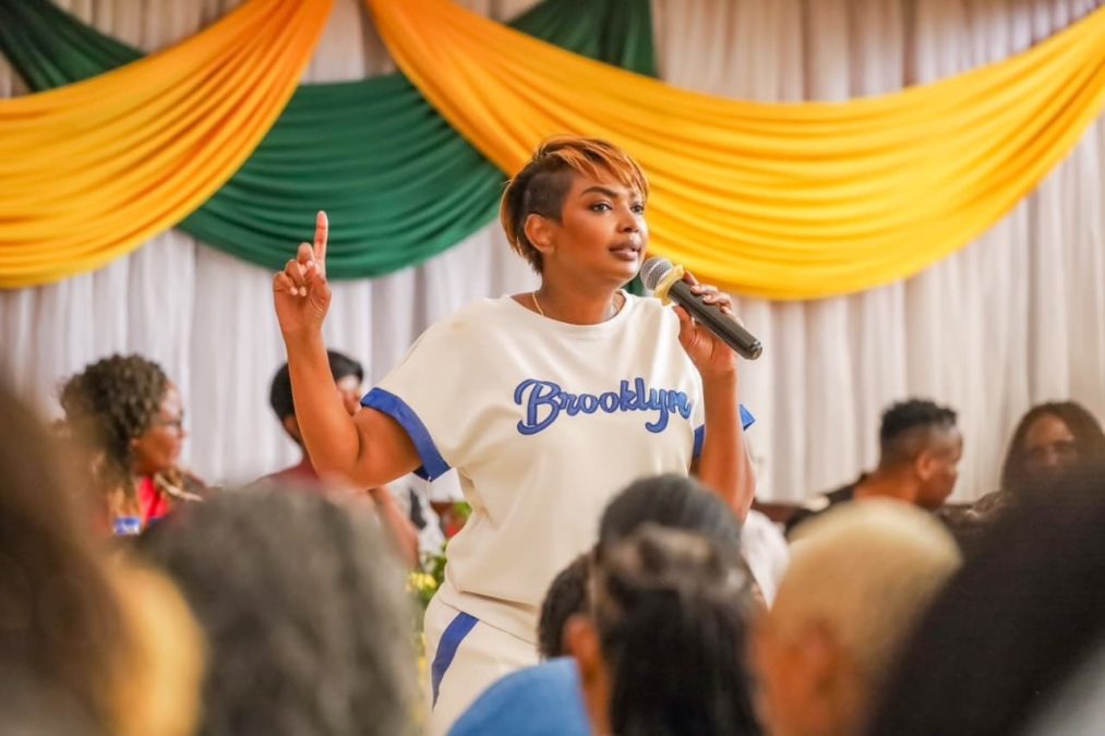 Nominated Senator Karen Nyamu at a past event. PHOTO/ https://www.facebook.com/karenzo047