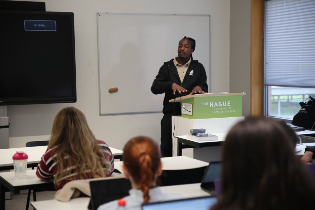 Activist Willie Oeba at a past event. PHOTO/ @WillieOeba
