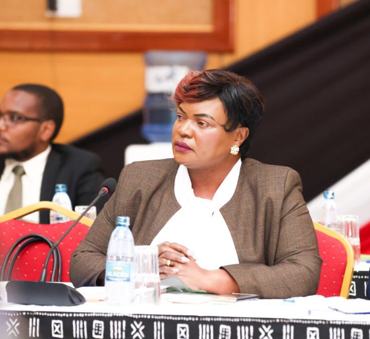 Public Service Principal Secretary Jane Kere Imbunya. PHOTO/ https://www.facebook.com/DrJaneImbunya