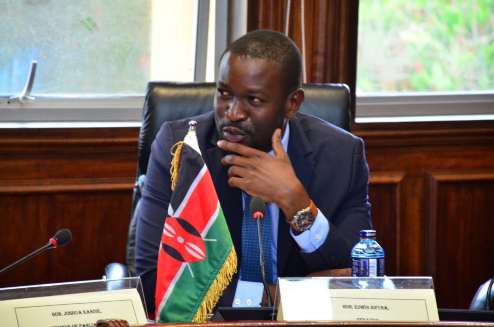 Edwin Sifuna. PHOTO/ https://www.facebook.com/EdwinWSifuna